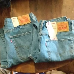 Men's Levi 550 Relaxed 36x30 jeans new with tags.2 pair